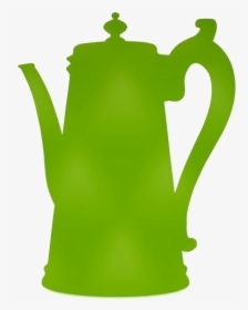 Black Coffee Pot Png Transparent Background - Teapot, Png Download, Free Download