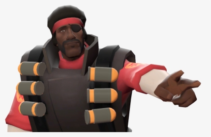 Demoman With The Demoman"s Fro Tf2, HD Png Download, Free Download