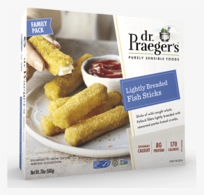 Praeger"s Family Lightly Breaded Fish Sticks Package - Dr Praeger Lightly Breaded Fish Sticks 24 Oz, HD Png Download, Free Download