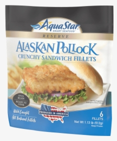 Aqua Star Fillets Alaskan Cod Crunchy Breaded, HD Png Download, Free Download