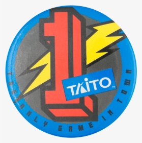 Taito Advertising Button Museum - Emblem, HD Png Download, Free Download