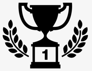 Playoffs2 - Trophy Png Black And White, Transparent Png, Free Download