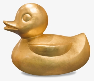 Gold Leaf Design Group Fiberglass Duck - Duck, HD Png Download, Free Download