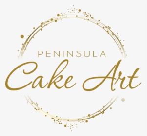 Peninsula Cake Art Logo - Cake, HD Png Download, Free Download