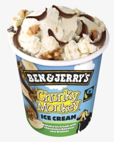 Ben And Jerry's Chunky Monkey, HD Png Download, Free Download