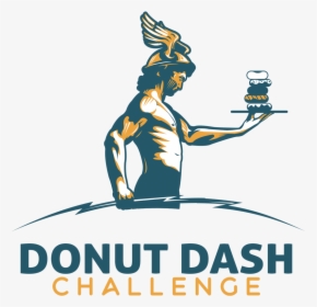 Donut Dash Challenge 5k Colorado Runner Vector Royalty, HD Png Download, Free Download