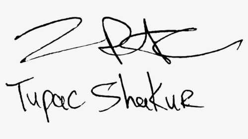 Tupac Signature, HD Png Download, Free Download