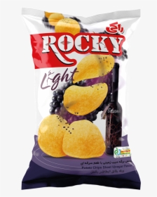 Rocky Light Potato Chips Vinegar Flavor - Rocky Chips, HD Png Download, Free Download