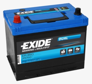 Inverter Battery Transparent Background - Exide Er350, HD Png Download, Free Download