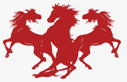 Wild Horse Stallion Clip Art - Wild Horse Silhouette, HD Png Download, Free Download