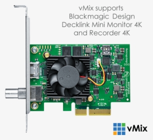 Blackmagic Mini Recorder Vmix - Blackmagic Decklink Mini Recorder, HD Png Download, Free Download