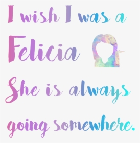 Felicia Png, Transparent Png, Free Download