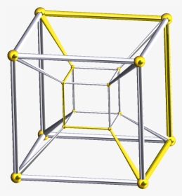 Skew Octagon In Tesseract - 4d Objects, HD Png Download, Free Download
