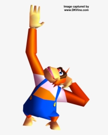 Lanky Kong Png -an Extra Finger And A Slightly More - Illustration, Transparent Png, Free Download