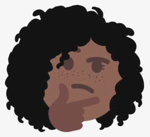 Ivy Thinking Emoji - Illustration, HD Png Download, Free Download