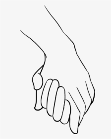Easy To Draw Holding Hands, HD Png Download, Free Download