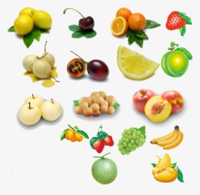 Clip Art 3d Food - Fruit, HD Png Download, Free Download