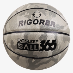 Gray Camouflage Rigorer Rubber Basketball Ball High - Medicine Ball, HD Png Download, Free Download