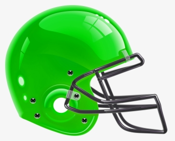 Green Football Helmet Png Clip Art, Transparent Png, Free Download