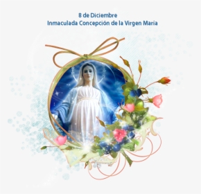 Transparent Virgen Maria Png - Flower Frame Png Free Download, Png Download, Free Download