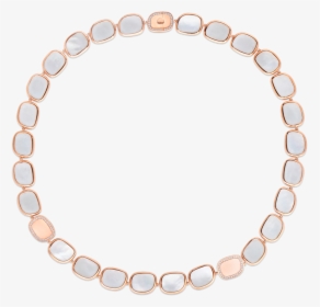 Roberto Coin 18k Gold Mother Of Pearl And Diamond Necklace - Bracelet, HD Png Download, Free Download