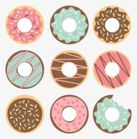 Donut Celebrate National Day Or Any With These Free - Printable Donut Clip Art, HD Png Download, Free Download