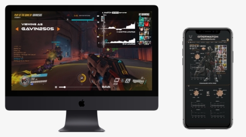 Overwatch Desktop Hero - Computer Monitor, HD Png Download, Free Download