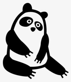 Vector Illustration Of Chinese Giant Panda Bear Endangered - Bebek Zeka Kartları Pdf, HD Png Download, Free Download