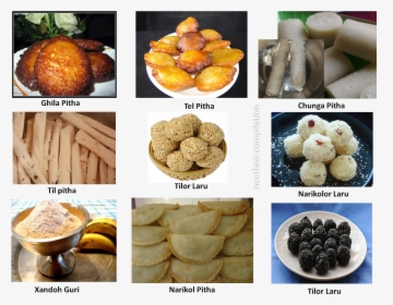 North Indian Foods Png Download - Ethnic Food Of Assam, Transparent Png, Free Download