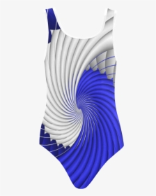 Blue Silver Beautiful Abstract Wave Vest One Piece - Active Tank, HD Png Download, Free Download