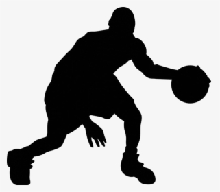 Jack Armstrong Or Leo Rautins - Basketball Player Silhouette Clipart, HD Png Download, Free Download