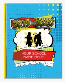 Pictavo Comic Book Yearbook Cover - Comic Style Yearbook Cover, HD Png Download, Free Download