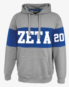 Grey Zeta Phi Beta Sweatshirt, HD Png Download, Free Download