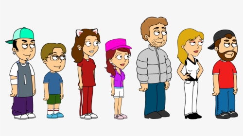 Transparent Goanimate Characters Png - Cartoon, Png Download, Free Download