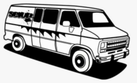 ██🅱🅻🅰🅲🅺█████ #car #bus #track #ftestickers #doodle - Compact Van, HD Png Download, Free Download