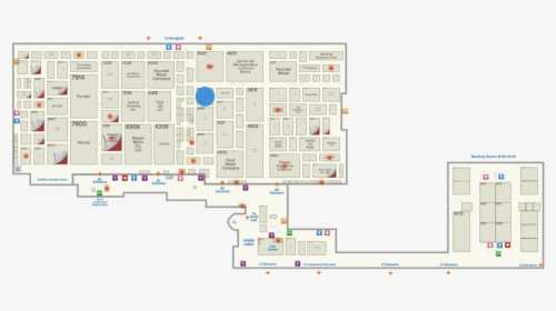Imax Ces Map - Ces 2019 Booth Map, HD Png Download, Free Download