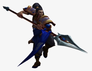 Infinity Edge Lol Png - Xin Zhao Lol Model, Transparent Png, Free Download