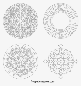 Circle Pattern For Cut, HD Png Download, Free Download
