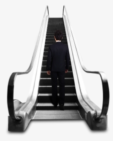 Man On Escalator Png Image - 三菱 电梯, Transparent Png, Free Download