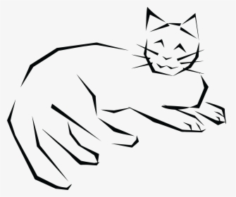 Transparent Black Cat Clip Art - Hand, HD Png Download, Free Download