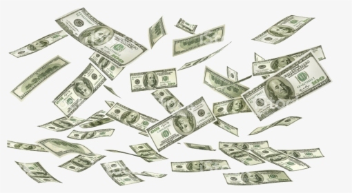 Money Falling Transparent Background , Png Download - Transparent Background Money Raining, Png Download, Free Download
