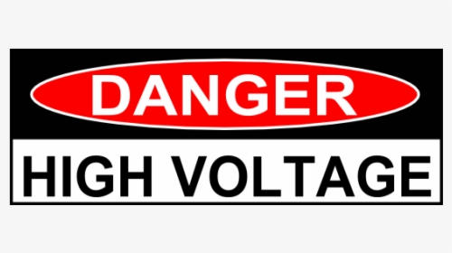 Danger High Voltage Sticker - High Voltage Warning Stickers, HD Png Download, Free Download