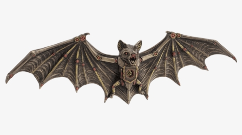 Steampunk Bat Wall Plaque - Steampunk Bat, HD Png Download, Free Download