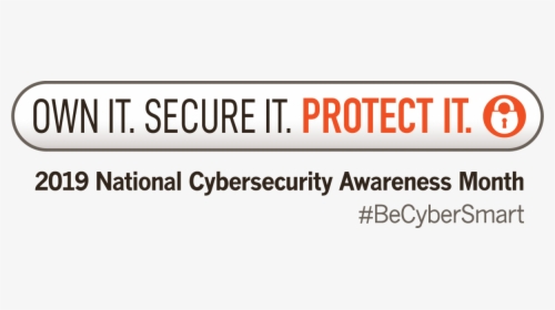 2019 National Cyber Security Awareness Month, HD Png Download, Free Download