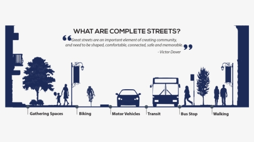Complete Streets, HD Png Download, Free Download