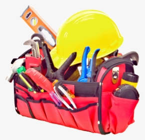 Tools Transparent Png - Construction Worker Tool Box, Png Download, Free Download