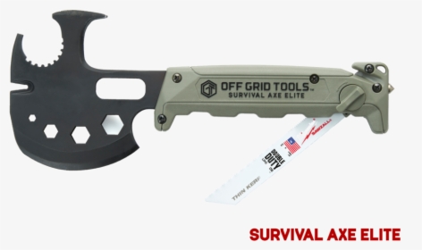 Sae 7 2 - Off Grid Tools Survival Axe Abs, HD Png Download, Free Download