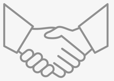 Co-investments - Handshake Clipart Black And White, HD Png Download, Free Download
