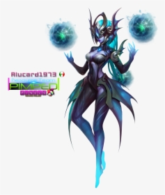Png Atlantean Syndra Official Art - League Of Legends Death Sworn Katarina Outfit, Transparent Png, Free Download