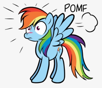 Pomf Rainbow Dash Twilight Sparkle Pinkie Pie Pony - Rainbow Dash And Applejack, HD Png Download, Free Download